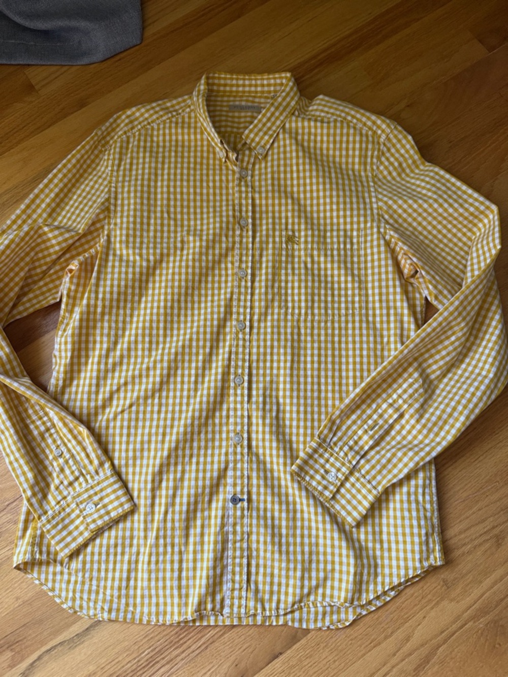 Men's Burberry Button-Down Shirt